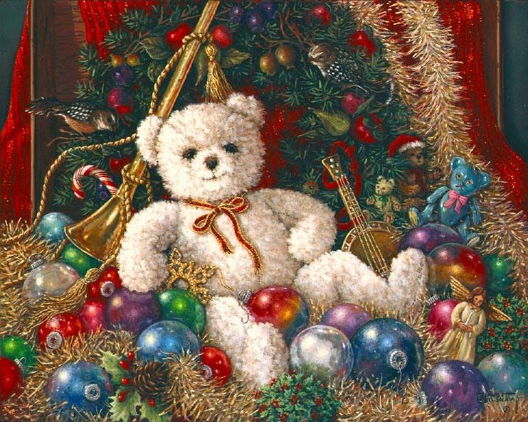 nounours noel